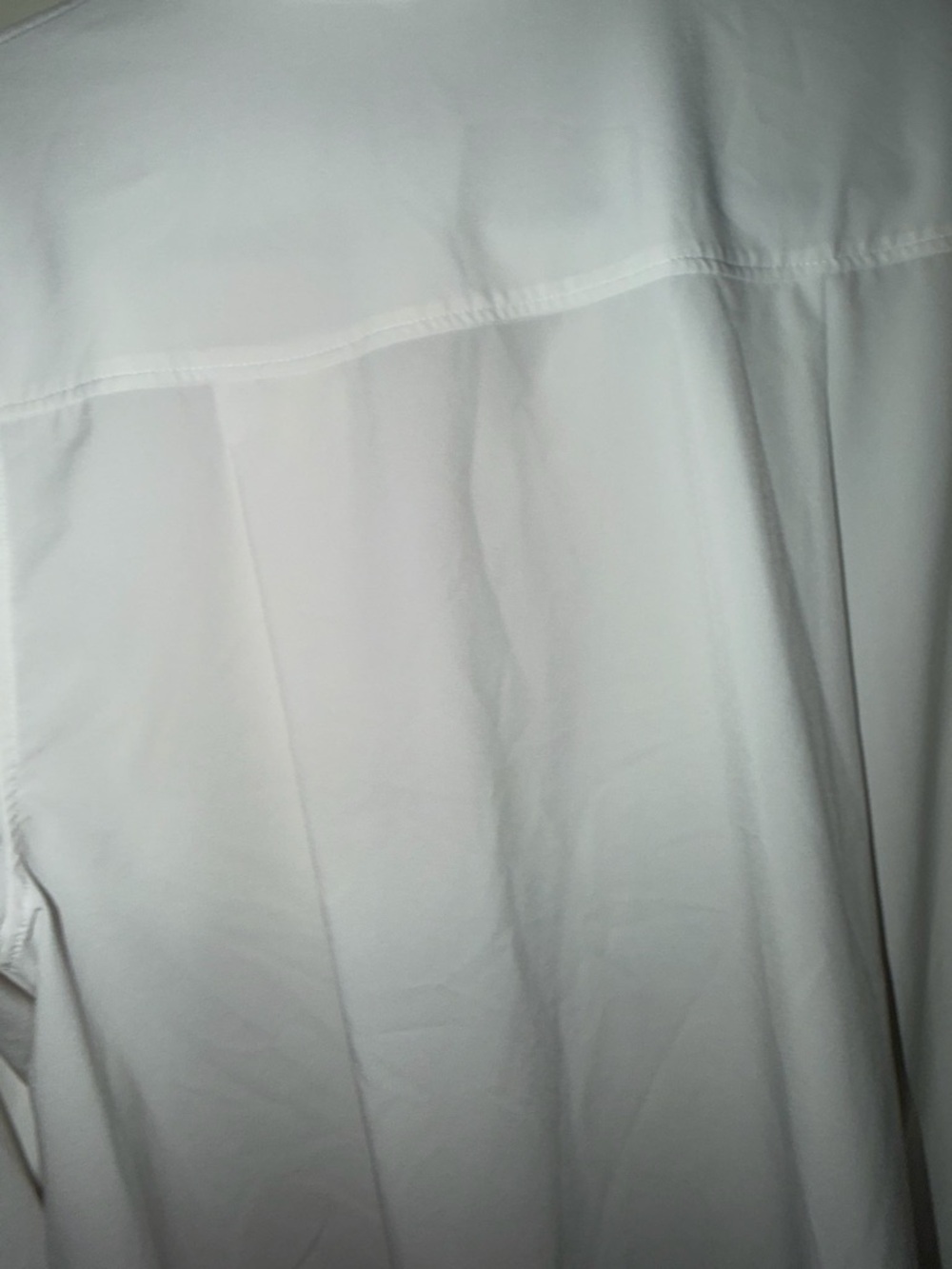 Athleta Women's White Long-Sleeve Button-Front Shirt XL - Picture 10 of 12
